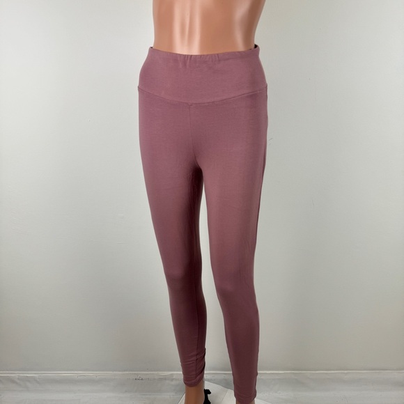 Zenana High Waist Wide Waistband Leggings Size - Picture 3 of 8